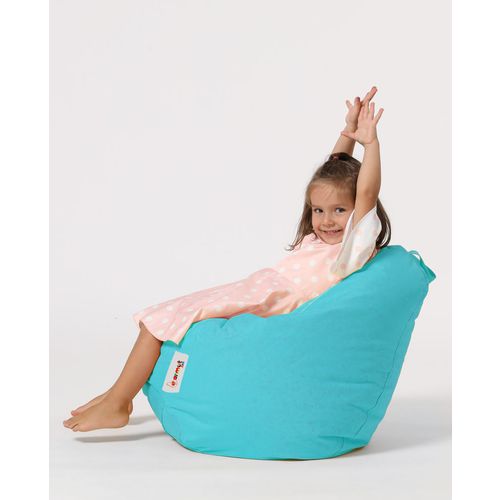 Atelier Del Sofa Vreća za sjedenje, Premium Kids - Turquoise slika 1