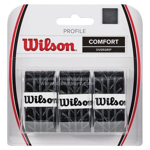 WRZ4025-BLK Wilson Grip Profile Overgrip   Crni  1/3 Wrz4025-Blk slika 2