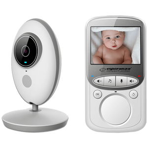 Esperanza baby monitor, 2.4" LCD, LED indikator, 2.4 GHz - EHM003