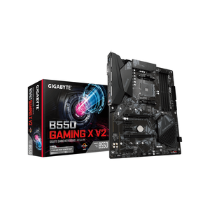 Gigabyte MB [B550 GAMING X]AM4; 4xDDR4; 4733MHz/128GB2xM.2; 4xSATA; 6xUSB; HDMI, DVI