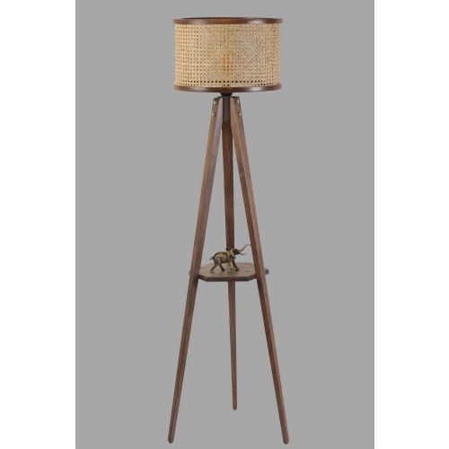 Stojeća lampa Gizem 8746-6 Rattan orah slika 5