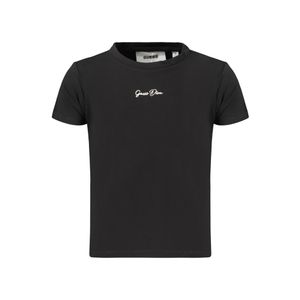 Guess Jeans majica kratkih rukava za djevojčice, crna