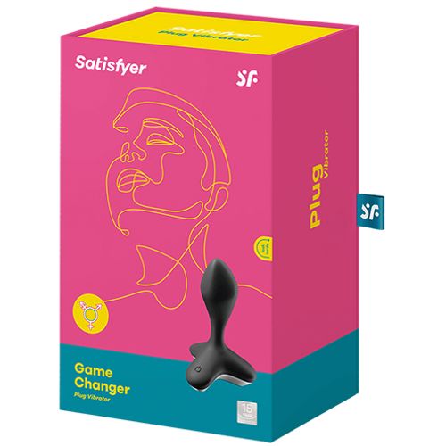 Vibracijski analni čep Satisfyer - Game Changer, crni slika 9