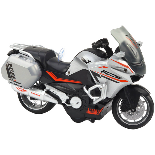 Policijski sportski motocikl s frikcijskim pogonom - Mjerilo 1:10 slika 2