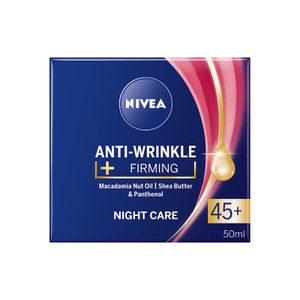 NIVEA Anti-Wrinkle Firming noćna krema za lice 45+ 50ml