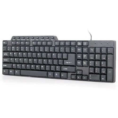 KB-UM-104 Gembird Multimedijalna tastatura US layout black USB slika 1