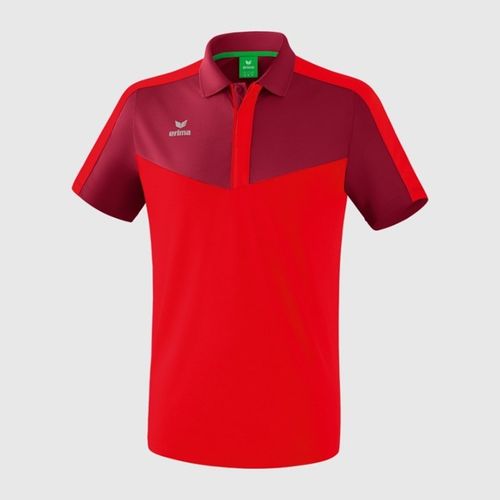 Majica Erima Squad Polo Bordeaux/Crvena slika 1