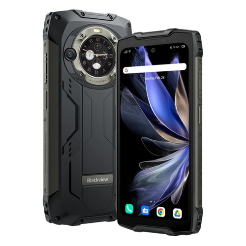 Blackview Smartphone Rugged Phone BV9300 Pro 12GB+256GB with Built-in 100LM Flashlight, Black slika 4