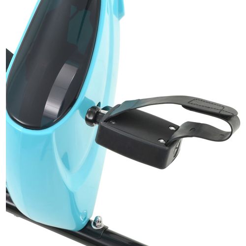 Magnetski bicikl za vježbanje s mjerenjem pulsa crno plavi slika 18