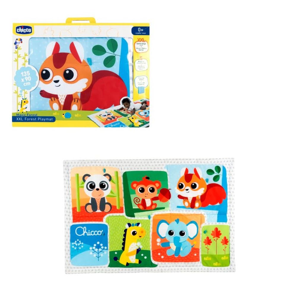 Chicco Podloga za igru XXL Magic Forest 135x90cm slika 1