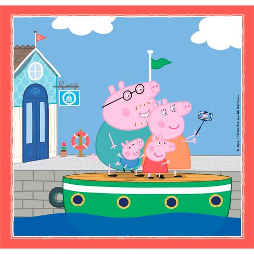 Peppa Pig Puzzle Set 3x48 Dijelova slika 2