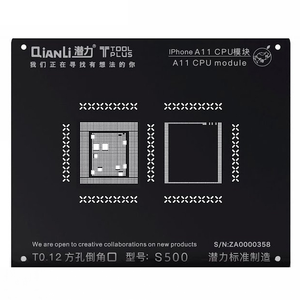 BGA sito Qianli ToolPlus 3D iBlack CPU modul za Iphone 8G A11 S500