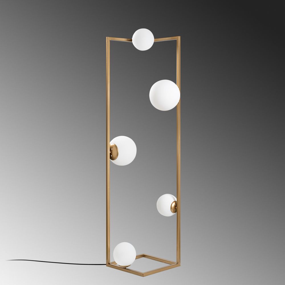 Krevetna Lampa Corner 13776 - Zlatna slika 5