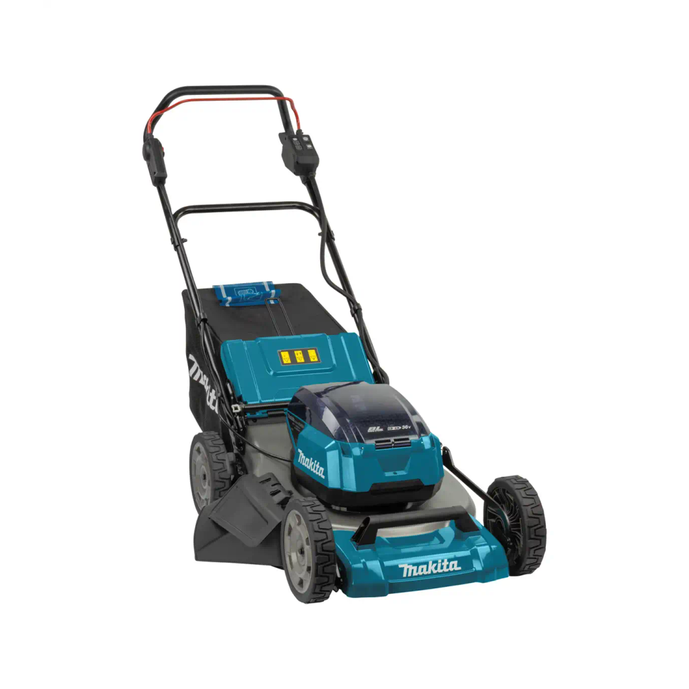 Makita - Akumulatorska kosilica 4u1 18+18V DLM530PT4 SET 4x baterija 18 V 5.0 Ah i dupli punjač slika 4