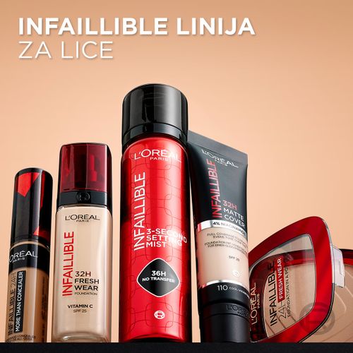 L'Oreal Paris Infaillible Tekući puder 220 Sand slika 9