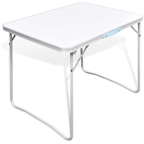 Sklopivi stol za kampiranje prilagodive visine metalni okvir slika 15