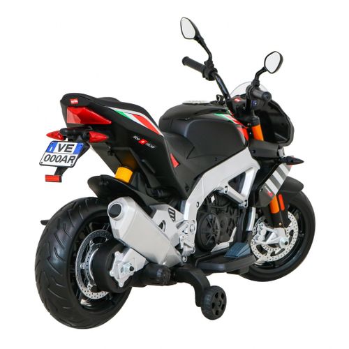 Licencirani motor na akumulator Aprilia Tuono V4 - crni slika 9