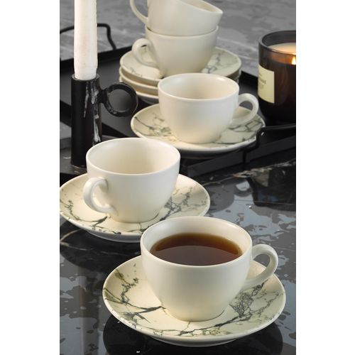 Set porculanskih šalica za čaj ARIELLA, 12-dijelni slika 1