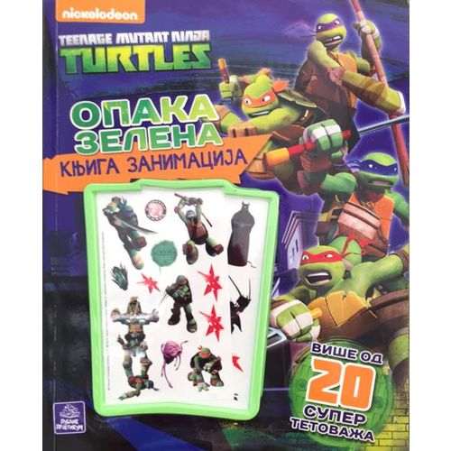 TMNT Opaka zelena knjiga zanimacija slika 1