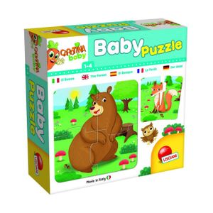 Lisciani Carotina Baby puzle, Šuma