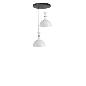 Opviq Luster 474, Bijela, Crna