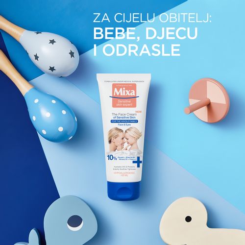 Mixa krema za lice za osjetljivu kožu 100 ml slika 4