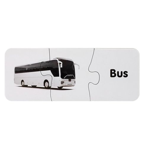 Edukativne puzzle - transportna vozila na engleskom slika 6