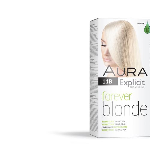 AURA Forever Blonde farba za kosu 11B Special light beige blonde slika 1