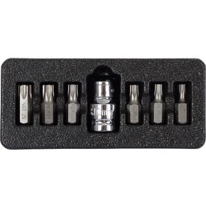 SET BIT NASTAVKOV 7 KOS TORX VARNOSTNI T20-M55 S2  10752