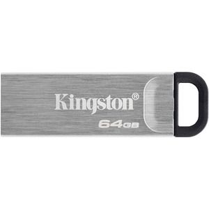 Kingston DTKN/64GB 64GB USB Flash Drive, USB 3.2 Gen.1, DataTraveler Kyson, Read up to 200MB/s
