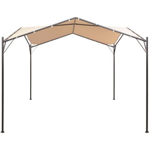 Sjenica/paviljon/šator/nadstrešnica 4 x 4 m čelični bež slika 49