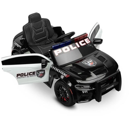 Dodge Charger policijski na akumulator crni slika 7