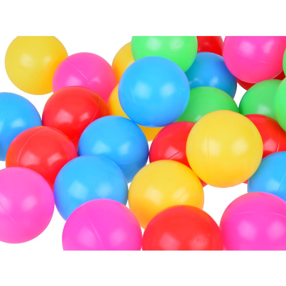 Šarene kuglice kuglice za bazen 6 cm 50 kom mekane plastične kuglice za5411 slika 4