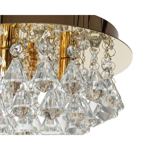 TOOLIGHT Kristalna stropna svjetiljka App1038-3cp zlato slika 8