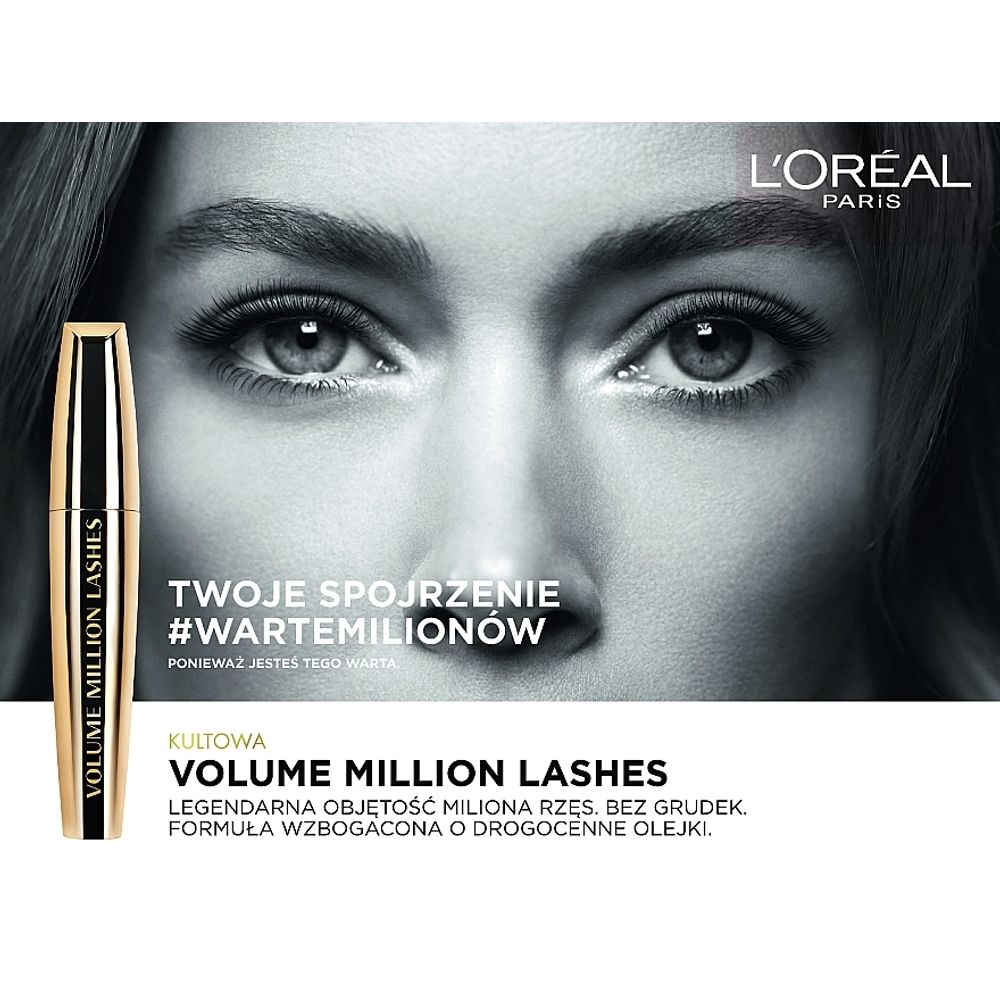L'Oréal Paris Volume Million Lashes Maskara za oči Black 10,7ml slika 6