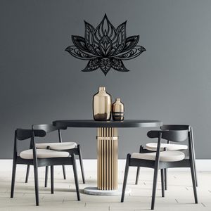 Wallity Metalna zidna dekoracija, Lotus Flower