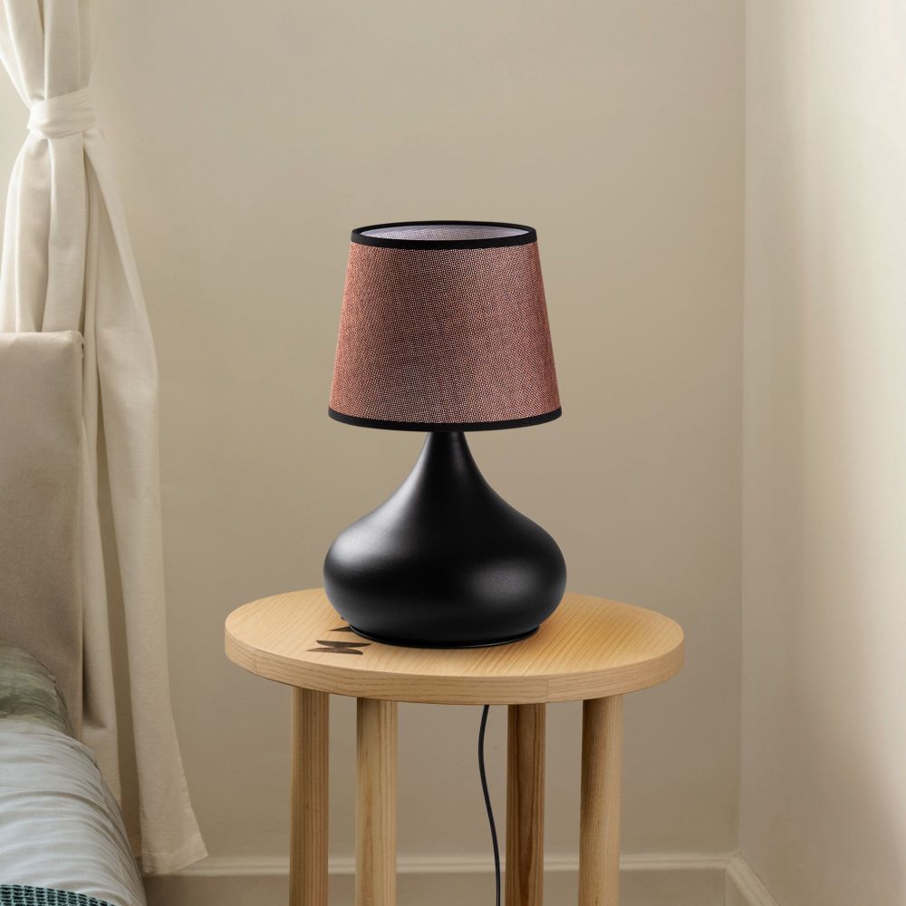 Bulbe - 15461 Crna-Smeđa Stolna Lampa slika 3