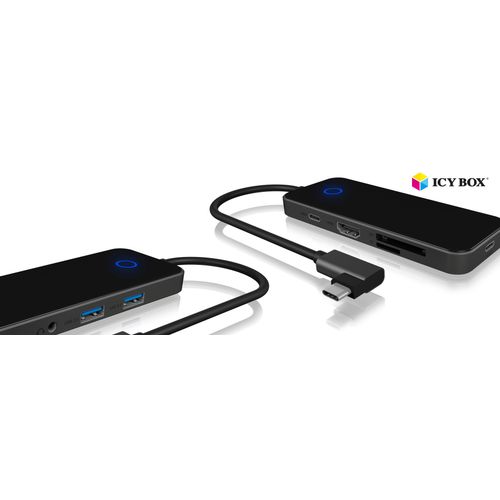 Icybox IB-DK4025-CPD USB-C Docking Stanica s Podrškom za Punjenje slika 7