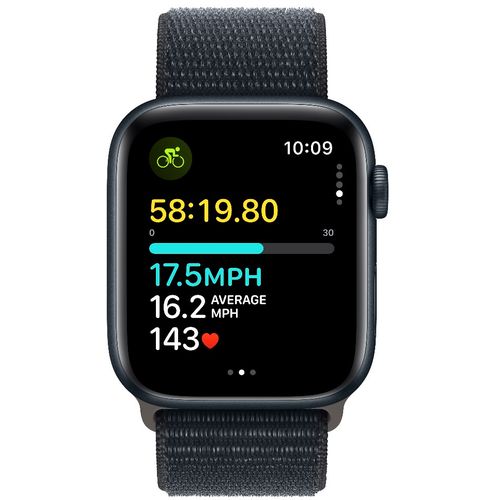 Apple Watch SE GPS 44mm Midnight with Midnight Sport Loop slika 6