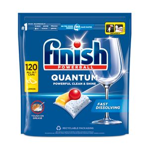 Finish Quantum kapsule za strojno pranje posuđa 120 komada