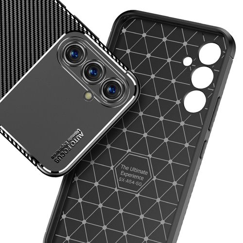 Techsuit – CarbonFiber maska za Samsung Galaxy A54 5G – crna slika 5