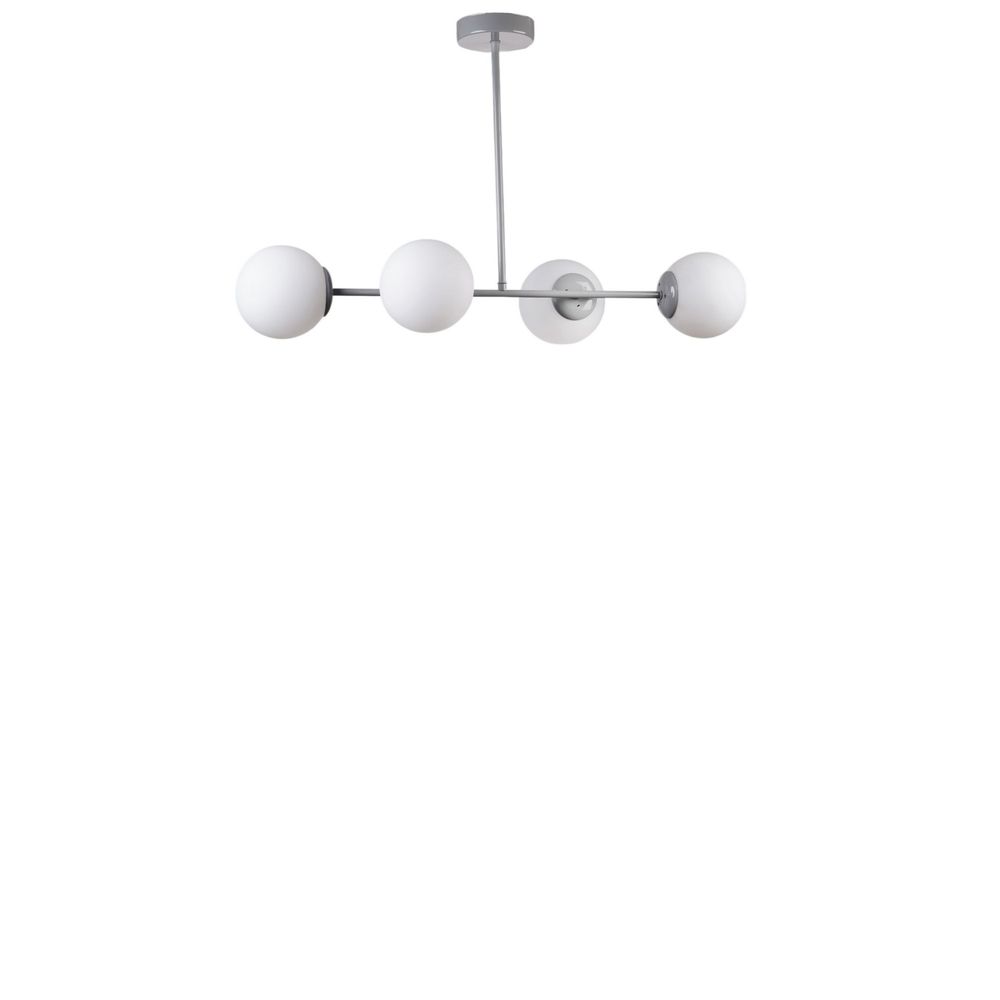 Opviq Luster 276, Bijela, Siva slika 2
