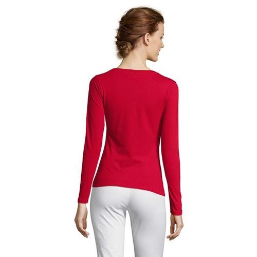 MAJESTIC ženska majica sa dugim rukavima - Crvena, XL  slika 3
