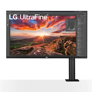 LG 32UN880P-B 31.5'' UltraFine Ergo IPS UHD 4K 3840x2160@60Hz, 16:9, 1000:1, 5ms, 350 cd/m², 178º/178º, HDR10, AMD FreeSync, 1 DP, 1 USB-C, 2 HDMI, 2 USB Downstream Port 3.0, 2x5W, VESA 100x100mm, Height, Pivot, Tilt, Swivel, Black, 3yw