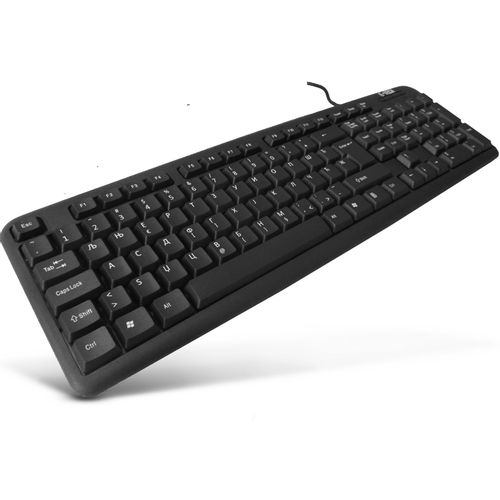 Etech E-5050 USB YU crna tastatura (CYR) slika 4