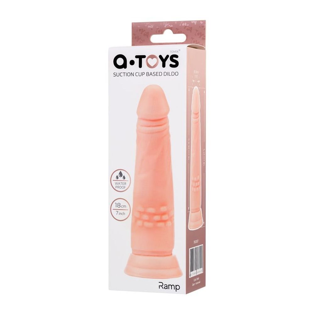 Dildo s vakuumom 18cm Toyfa slika 3