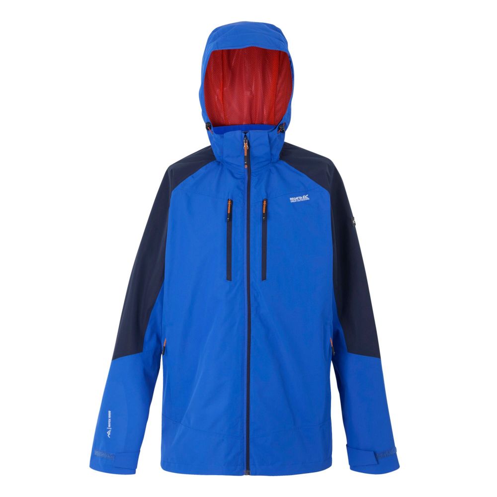 Regatta Muška jakna Calderdale VI Waterproof Olympic Blue/Navy slika 4