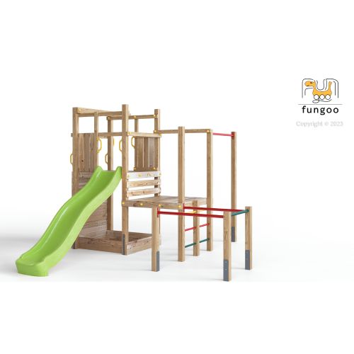 Fungoo Set Climbing Star 4 - Drveno Dečije Igralište slika 2