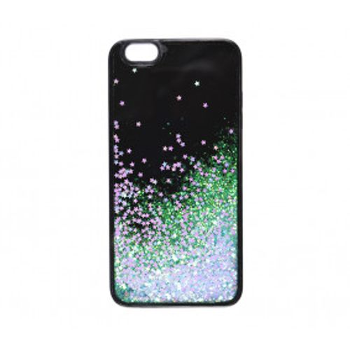 Futrola silikonska Liquid Black Star za Iphone 7/7S Plus 5.5 zelena-roze slika 1