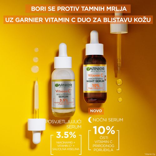 Garnier Skin Naturals Vitamin C noćni serum za blistavu kožu 30ml slika 7